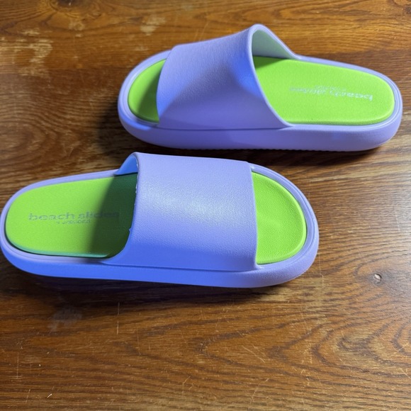 J/slide Beach Slides Lilac Mint Sz 10 NIB Women's - Picture 2 of 6
